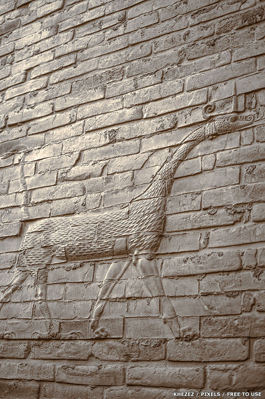 The walls of Babylon