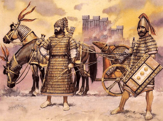 Mitanni warriors