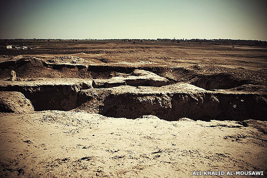 The site of Tell Wannat es-Sadum