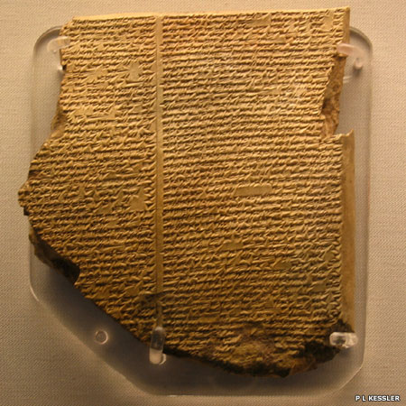 Sumerian flood tablet
