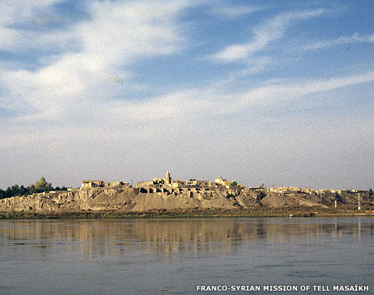 The modern remnants of the ancient Mesopotamian city of Terqa