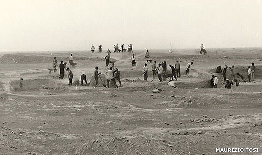 The archaeological site of Shahdad in Iran
