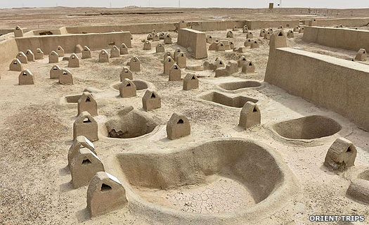 The burnt city of the Jiroft culture in Iran