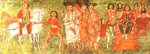 Parthian wall mural