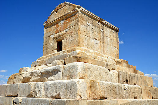 The tomb of Cyrus the Great, Pasargardae