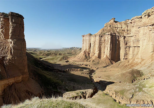 Ramhormuz countryside, possibly overlooking ancient Huhnuri