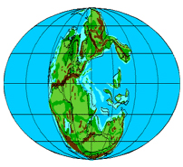 Pangean supercontinent